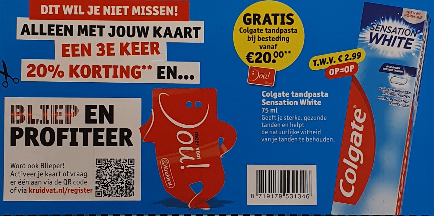 Extra koopavond Kruidvat Geldrop 16 september 2020 geplaatst door Kruidvat